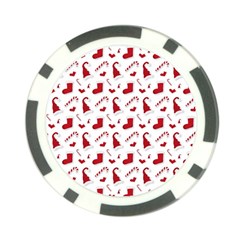 Christmas Template Advent Cap Poker Chip Card Guard by Amaryn4rt