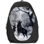 Stag-deer-forest-winter-christmas Backpack Bag