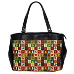 Pattern-christmas-patterns Oversize Office Handbag