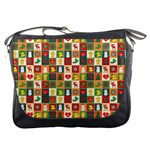 Pattern-christmas-patterns Messenger Bag