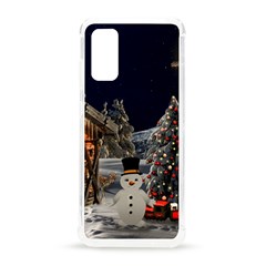 Christmas-landscape Samsung Galaxy S20 6 2 Inch Tpu Uv Case by Amaryn4rt