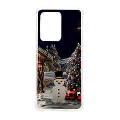 Christmas-landscape Samsung Galaxy S20 Ultra 6 9 Inch Tpu Uv Case by Amaryn4rt