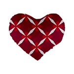 Christmas-background-wallpaper Standard 16  Premium Heart Shape Cushions