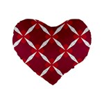 Christmas-background-wallpaper Standard 16  Premium Flano Heart Shape Cushions