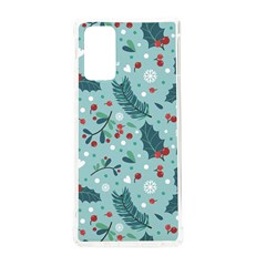 Seamless-pattern-with-berries-leaves Samsung Galaxy Note 20 Tpu Uv Case by Amaryn4rt