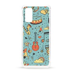 Seamless-pattern-musical-instruments-notes-headphones-player Samsung Galaxy S20 6 2 Inch Tpu Uv Case by Amaryn4rt