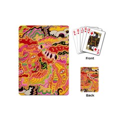 Fantasy Psychedelic Surrealism Trippy Playing Cards Single Design (mini) by Modalart