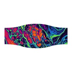 Color Colorful Geoglyser Abstract Holographic Stretchable Headband