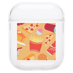 Fast Junk Food  Pizza Burger Cool Soda Pattern AirPods 1/2 Case