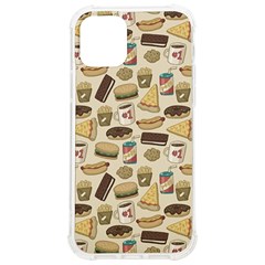 Junk Food Hipster Pattern Iphone 12/12 Pro Tpu Uv Print Case by Sarkoni