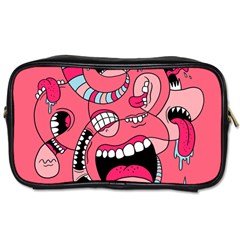 Big Mouth Worm Toiletries Bag (two Sides) by Dutashop
