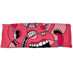 Big Mouth Worm Body Pillow Case (dakimakura)