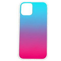 Blue Pink Purple Iphone 12 Pro Max Tpu Uv Print Case by Dutashop