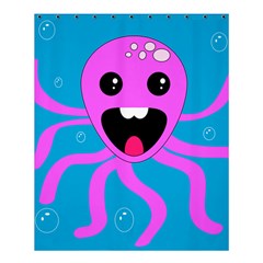 Bubble Octopus Copy Shower Curtain 60  X 72  (medium)  by Dutashop