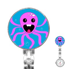 Bubble Octopus Copy Stainless Steel Nurses Watch by Dutashop