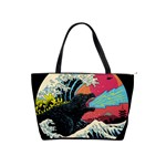 Retro Wave Kaiju Godzilla Japanese Pop Art Style Classic Shoulder Handbag