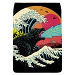 Retro Wave Kaiju Godzilla Japanese Pop Art Style Removable Flap Cover (S)