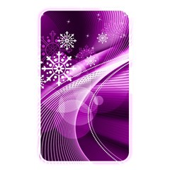 Purple Abstract Merry Christmas Xmas Pattern Memory Card Reader (rectangular) by Sarkoni