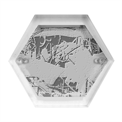 Collage Hexagon Wood Jewelry Box by bestdesignintheworld
