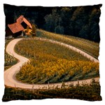 Vineyard Agriculture Farm Autumn Large Cushion Case (Two Sides)