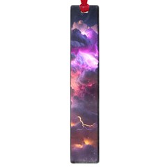 Cloud Heaven Storm Chaos Purple Large Book Marks by Sarkoni