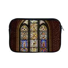 Stained Glass Window Old Antique Apple Macbook Pro 13  Zipper Case by Sarkoni