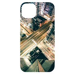 Architecture Buildings City Iphone 14 Plus Black Uv Print Case by Amaryn4rt