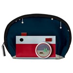 Camera Vector Illustration Accessory Pouch (Large)