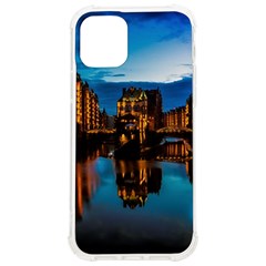 Hamburg City Blue Hour Night Iphone 12/12 Pro Tpu Uv Print Case by Amaryn4rt