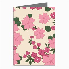 Floral Vintage Flowers Greeting Cards (pkg Of 8)