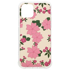 Floral Vintage Flowers Iphone 12/12 Pro Tpu Uv Print Case