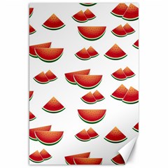 Summer Watermelon Pattern Canvas 20  X 30  by Dutashop