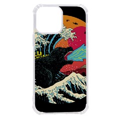 Retro Wave Kaiju Godzilla Japanese Pop Art Style Iphone 13 Pro Max Tpu Uv Print Case by Modalart