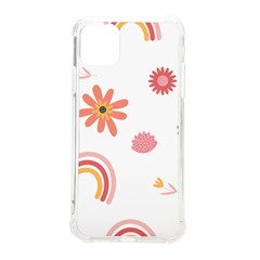 Seamless Pattern Flowers Rainbow Iphone 11 Pro Max 6 5 Inch Tpu Uv Print Case