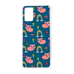 Flowers Pink Pig Piggy Seamless Samsung Galaxy S20plus 6 7 Inch Tpu Uv Case by Ravend