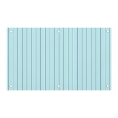 Stripes Striped Turquoise Banner And Sign 5  X 3 
