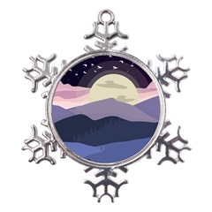 Summer Season Nature Metal Large Snowflake Ornament by Grandong
