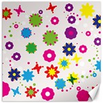 Floral Colorful Background Canvas 20  x 20 