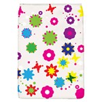 Floral Colorful Background Removable Flap Cover (L)