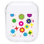 Floral Colorful Background Hard PC AirPods 1/2 Case