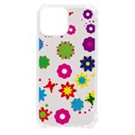 Floral Colorful Background iPhone 13 mini TPU UV Print Case
