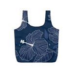 Flowers Petals Leaves Foliage Full Print Recycle Bag (S)