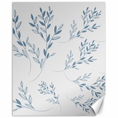Flowers Floral Design Pattern Canvas 16  X 20  by Grandong