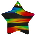Colorful Background Ornament (Star)