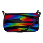 Colorful Background Shoulder Clutch Bag