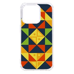Background Geometric Color Iphone 14 Pro Tpu Uv Print Case by Sarkoni