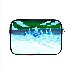 Frost Mountains Illustration Adventure Time Fantasy Art Landscape Apple Macbook Pro 15  Zipper Case by Sarkoni