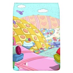 Pillows And Vegetable Field Illustration Adventure Time Cartoon Removable Flap Cover (l)