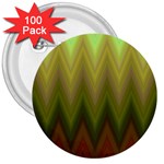 Zig Zag Chevron Classic Pattern 3  Buttons (100 pack) 