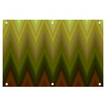 Zig Zag Chevron Classic Pattern Banner and Sign 6  x 4 